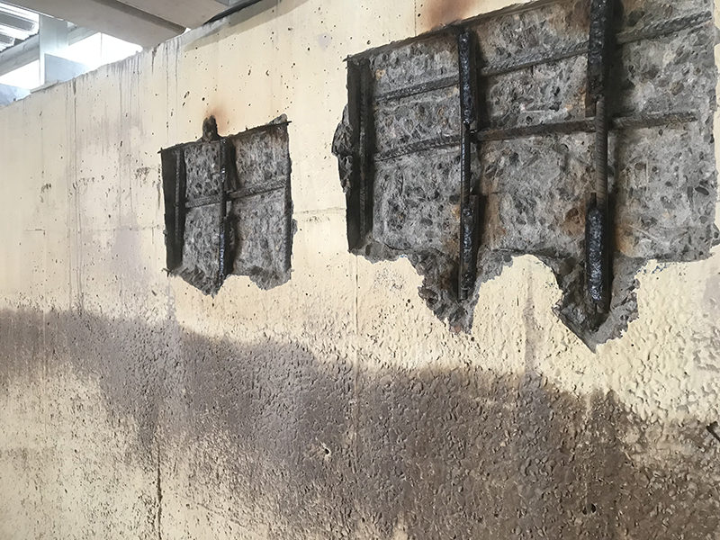 Replacing and welding in new reo.