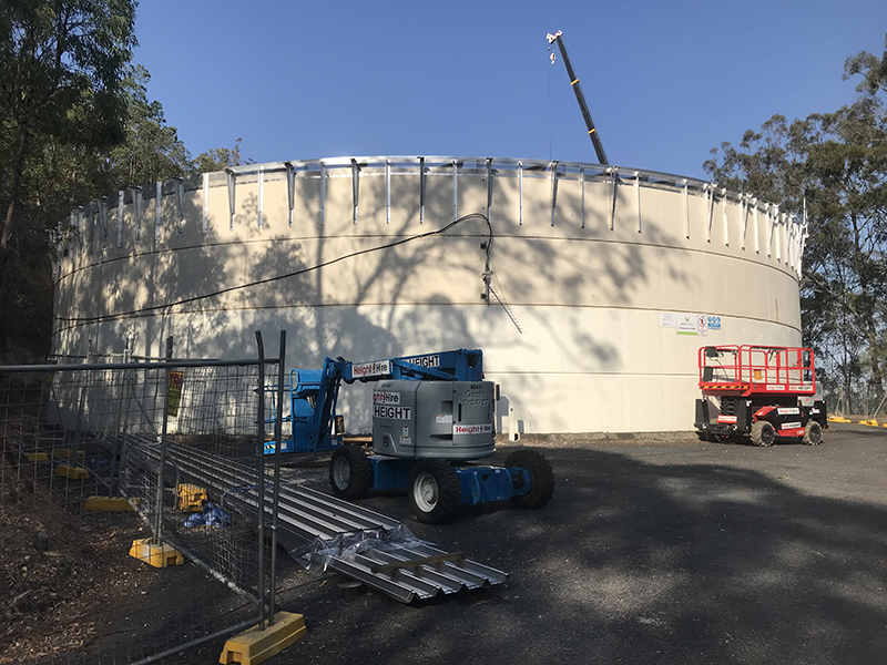 Water StorageTank refurbishment.